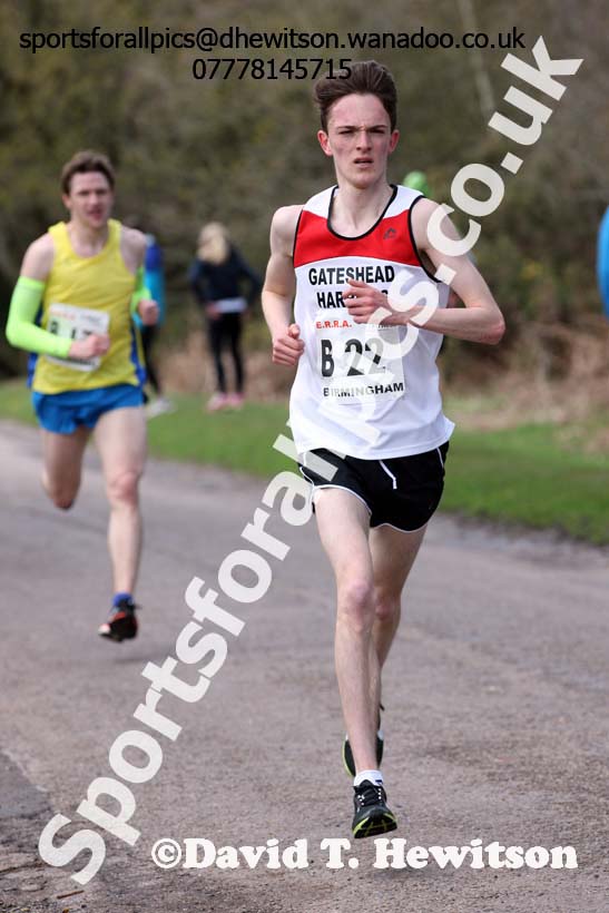 Senior mens English National 12 Stage Road Relay, 2016 English National 12 and 6 Stage Road Relays, Sutton Coldfield, Birmingham. Photo: David T. Hewitson/Sports for All Pics